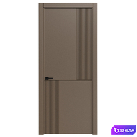 Interior Doors 249 3D Model Vray, Corona