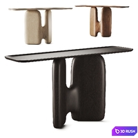 Roche Bobois Rio Ipanema Console Table 3D Model