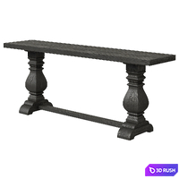 Arhaus Kensington console 3D Model Vray, Corona