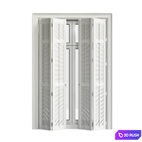 Shutters door 3D Model Corona