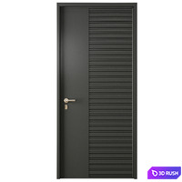 Entrance door set64 3D Model Vray, Corona