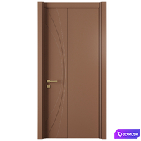 Entrance door set66 3D Model Vray, Corona