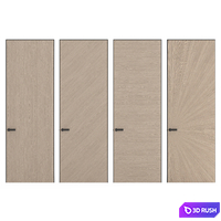 Volhovec Rift Doors 3D Model Vray, Corona