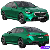 BMW M5 2025 3D Model Corona