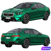 BMW M5 2025 3D Model Corona