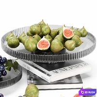 Fruit set fige grape 3D Model Corona