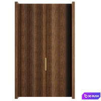 Entrance door set76 3D Model Vray, Corona