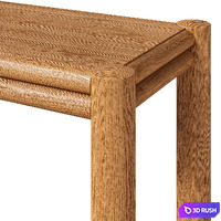 West Elm console Miles 3D Model Vray, Corona