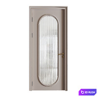 Glass Door 21 3D Model Corona