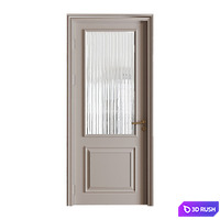 Glass Door 21 3D Model Corona