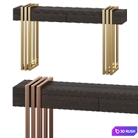 Urban Mood Turner Modern Console Table 3D Model Vray, Corona