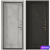 Guardian entrance door with Prime decorative panel 3D Model Vray, Corona
