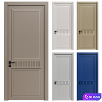 Interior Doors No. 269. 3D Model Vray, Corona
