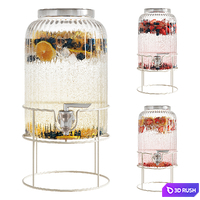Lemonade dispensers 3D Model Corona