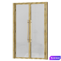 Amuneal's Frankford Bronze Door 3D Model Vray, Corona
