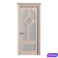 Modern entrance door 27 3D Model Corona