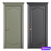 Modern entrance door 25 3D Model Corona