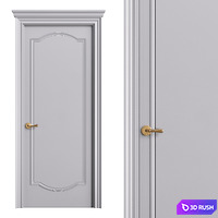 Modern entrance door 25 3D Model Corona