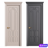 Modern entrance door 23 3D Model Corona