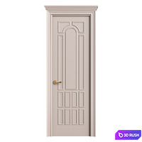 Modern entrance door 23 3D Model Corona