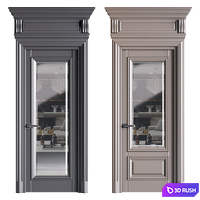 Modern entrance door 31 3D Model Corona