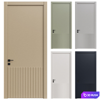 Interior Doors #278 3D Model Vray, Corona