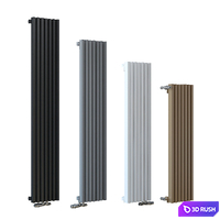 Steel tubular radiators KZTO Quadrum 3D Model Vray