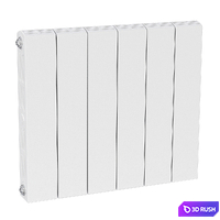 Bimetallic radiator Rifar 3D Model Corona