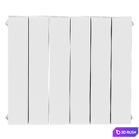 Bimetallic radiator Rifar 3D Model Corona