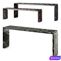 Minotti Drake Console Tables 3D Model Vray, Corona
