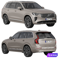 Volvo XC90 2025 3D Model Corona