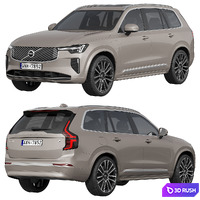 Volvo XC90 2025 3D Model Corona