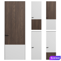 Volhovec doors Velvet 3D Model Vray, Corona