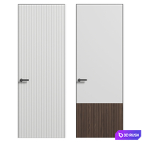 Volhovec doors Velvet 3D Model Vray, Corona