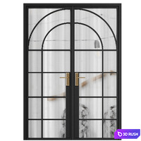 Entrance door set135 3D Model Vray, Corona