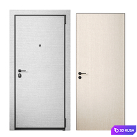 Entrance door and interior door 27 3D Model Vray, Corona