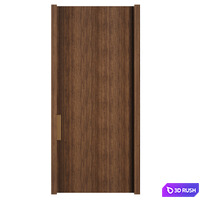 Entrance door set154 3D Model Vray, Corona