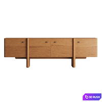 Otto Media Console 3D Model Corona