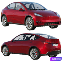 Tesla model Y 2020 3D Model