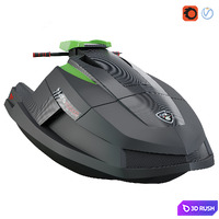 Hydrospace HSR Benelli S4 3D Model Vray, Corona