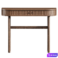 Console Calary mit geriffelter Front 3D Model Corona
