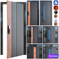 DC door vol 09 3D Model Vray, Corona