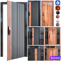 DC door vol 09 3D Model Vray, Corona