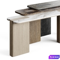 LuxLucia Casa ROSIE Console Table 3D Model Vray, Corona