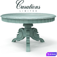 55 "FRENCH ROUND TABLE 3D Model Vray
