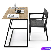 Horizon - Desk 3D Model Vray