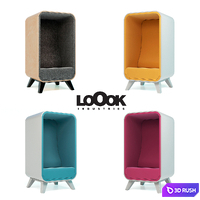 Loook Industries - The Box Lounger 3D Model Corona