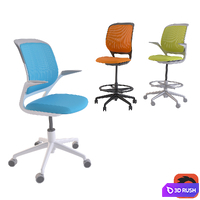 SteelCase Cobi Office Chair 3D Model Corona