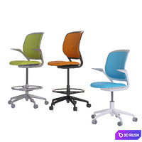 SteelCase Cobi Office Chair 3D Model Corona