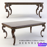 Dining table bernhardt furniture villa medici 3D Model Vray